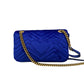 Bolsa Gucci GG Marmont Matelassê Azul