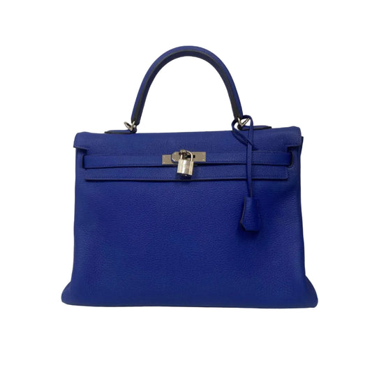 Bolsa Hermès Kelly 35 Azul