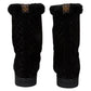 Bota Louis Vuitton Camurca Preto Tam 37 Br