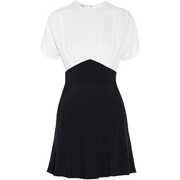 Vestido Miu Miu Preto e Branco Tam 40 Br