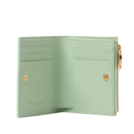 Carteira Bottega Veneta Verde Claro