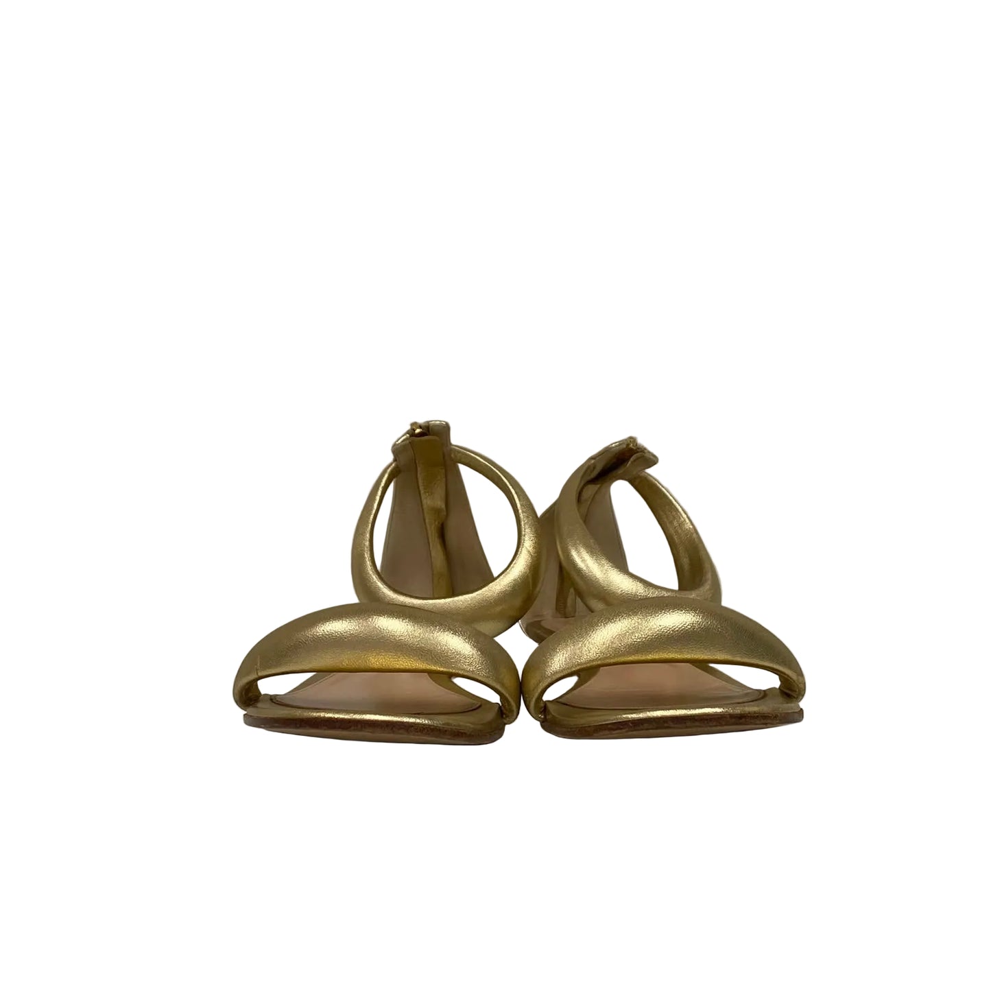 Rasteira Gianvito Rossi Dourada Tam. 38,5 Br