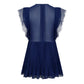 Vestido Self-Portrait Azul Navy Tam P BR