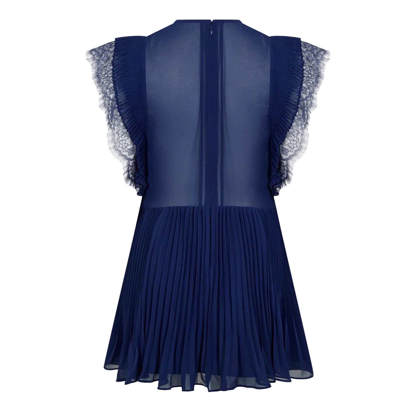 Vestido Self-Portrait Azul Navy Tam P BR