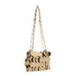 Bolsa Paco Rabanne Sparkle Nano Dourada