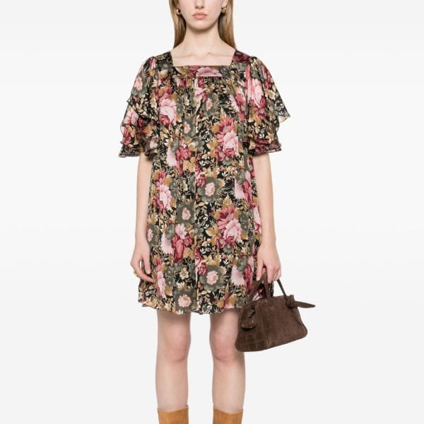 Vestido Chloe Estampado Tam 38 Br
