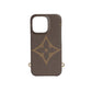 Capinha Louis Vuitton Marrom Iphone 13 Pro