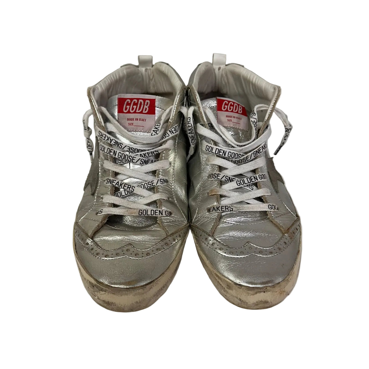 Tênis Golden Goose Prateado Com Estrela Tam 39 BR
