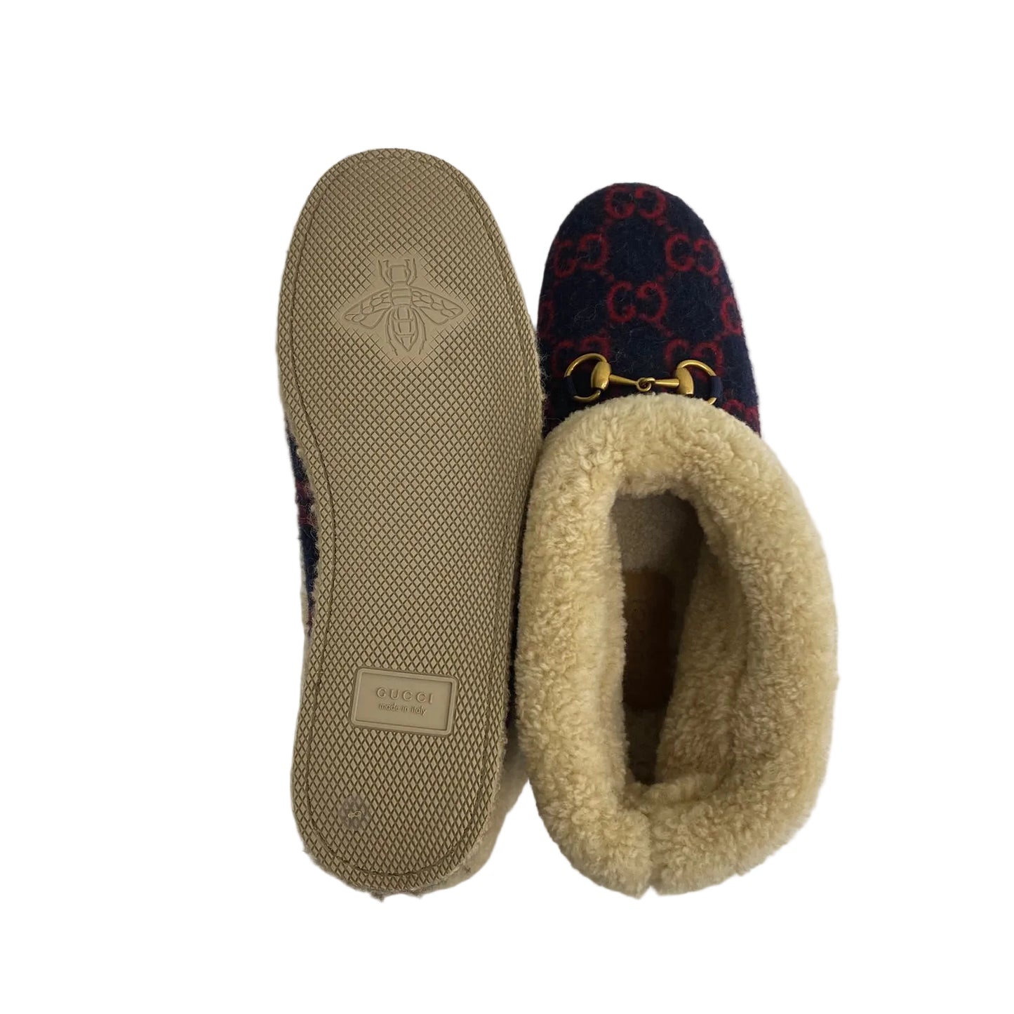 Bota Gucci Azul Pelinho Tam 41 Br