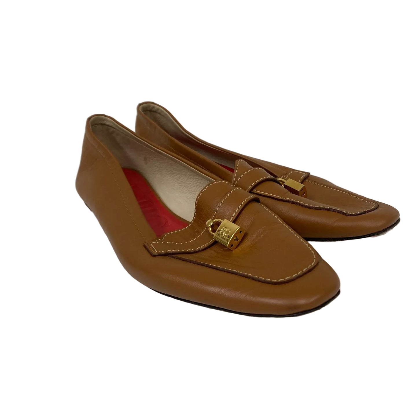 Sapatilha Carolina Herrera Marrom Tam 37 Br