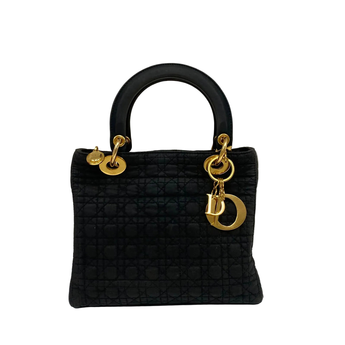 Bolsa Christian Dior Lady Dior Cannage Preta