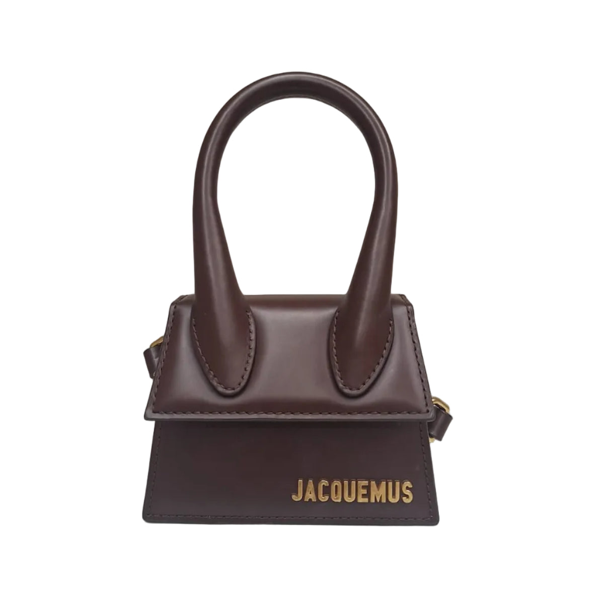 ⁠Bolsa Micro Jacquemus Le Chiquito Marrom