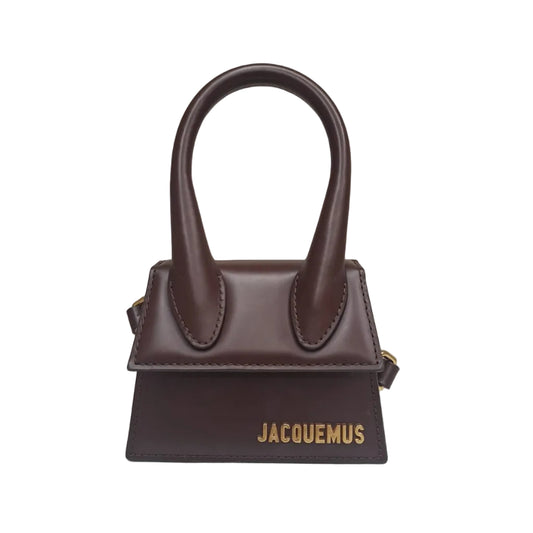 ⁠Bolsa Micro Jacquemus Le Chiquito Marrom