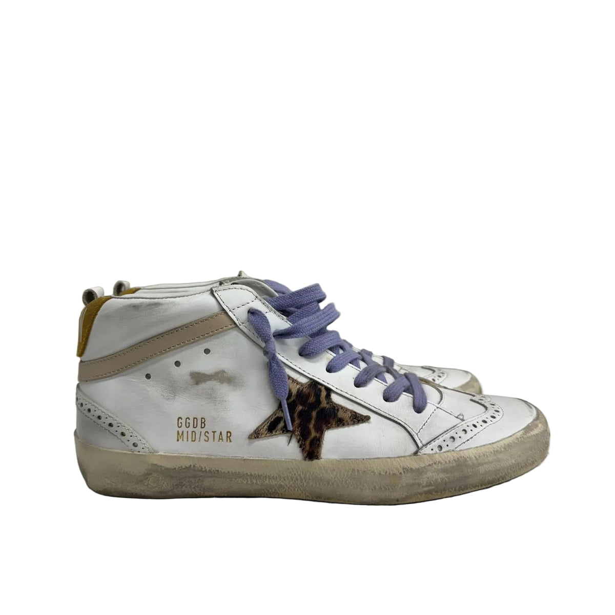 Tênis Golden Goose Mid Star Branco Tam 37 BR