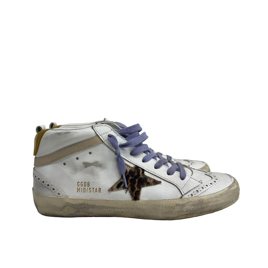 Tênis Golden Goose Mid Star Branco Tam 37 BR