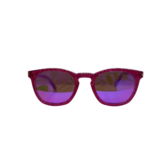 Óculos Saint Laurent Rosa com Glitter