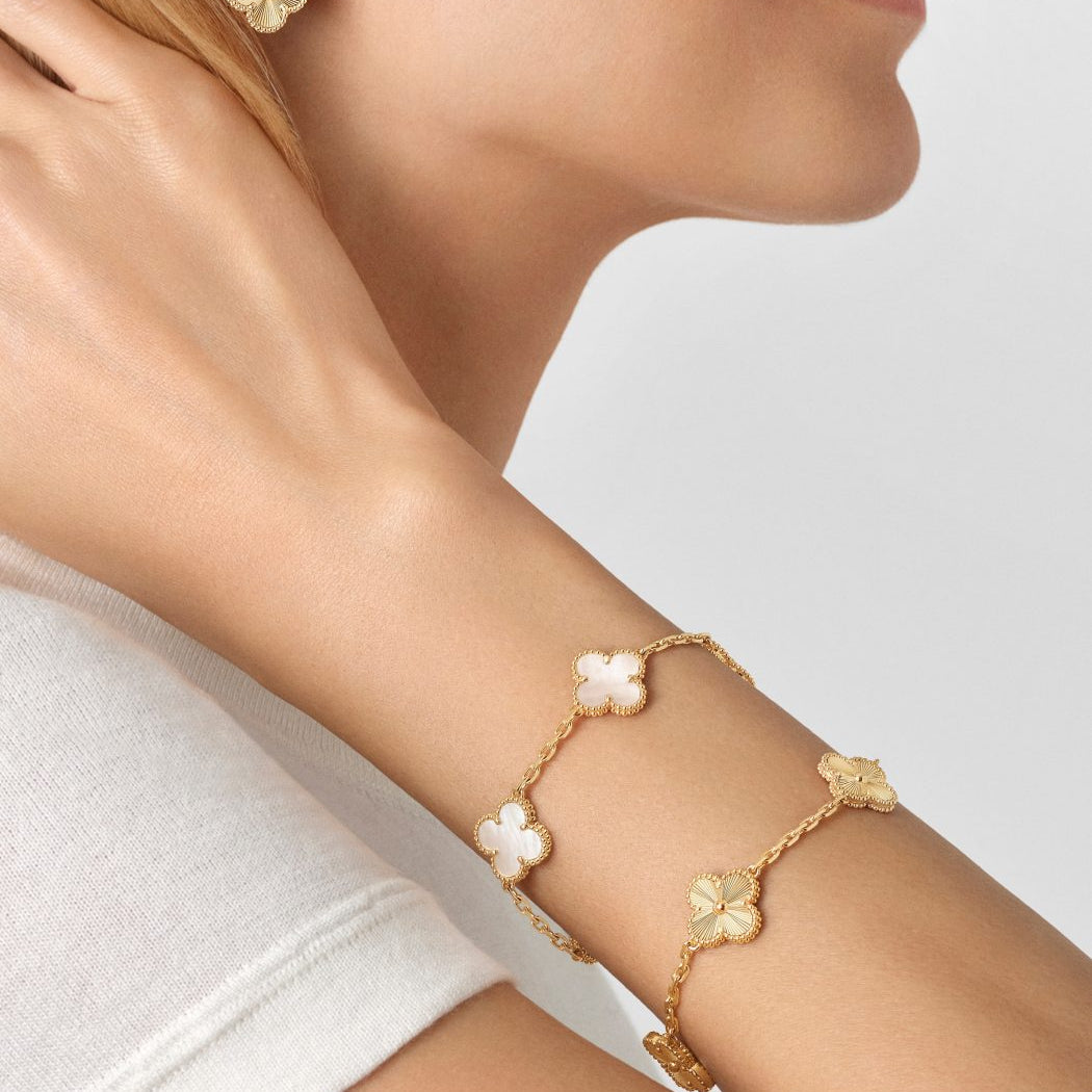 Pulseira Van Cleef & Arpels Vintage Alhambra