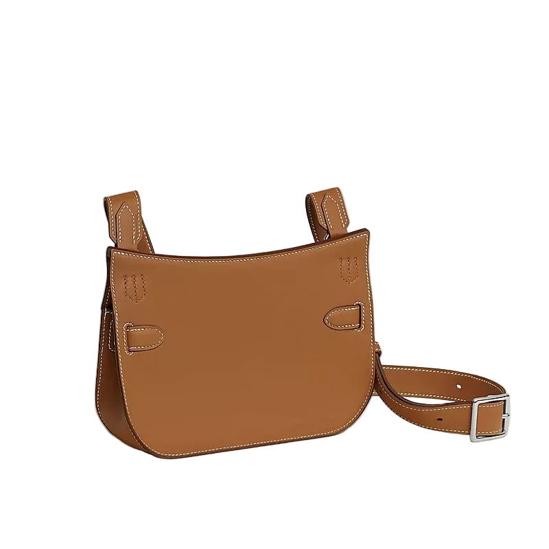 Bolsa Hermés Jypsiere Marrom Pequena