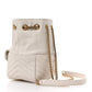 Bolsa Saint Laurent Joe Mini Bucket Off White
