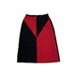 Saia Gucci Bicolor Vermelho/Preto Tam 40 Br