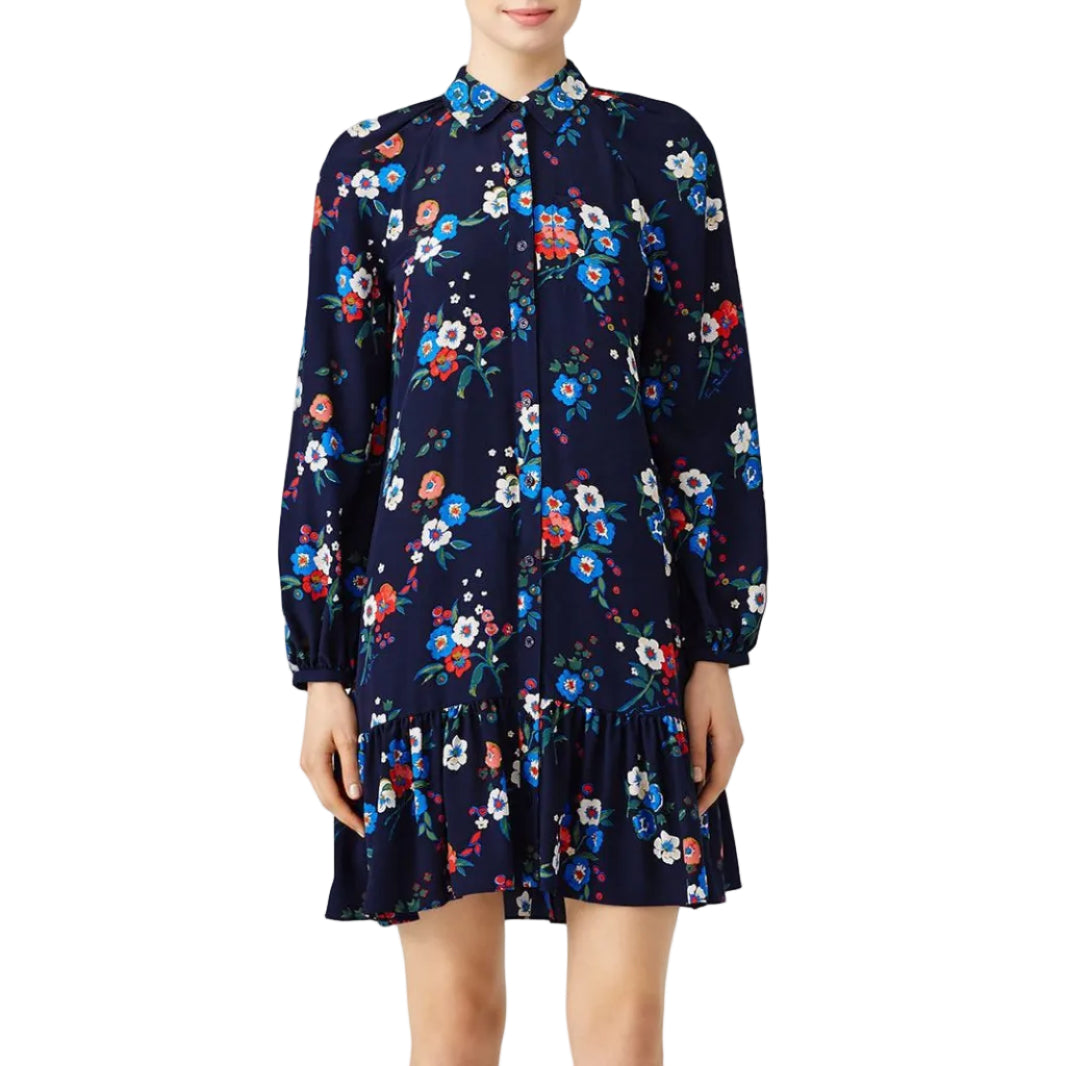 Vestido Tory Burch Estampado Floral Tam 36 Br