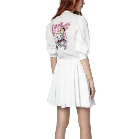 Vestido Zadig&Voltaire Branco Tam P Br
