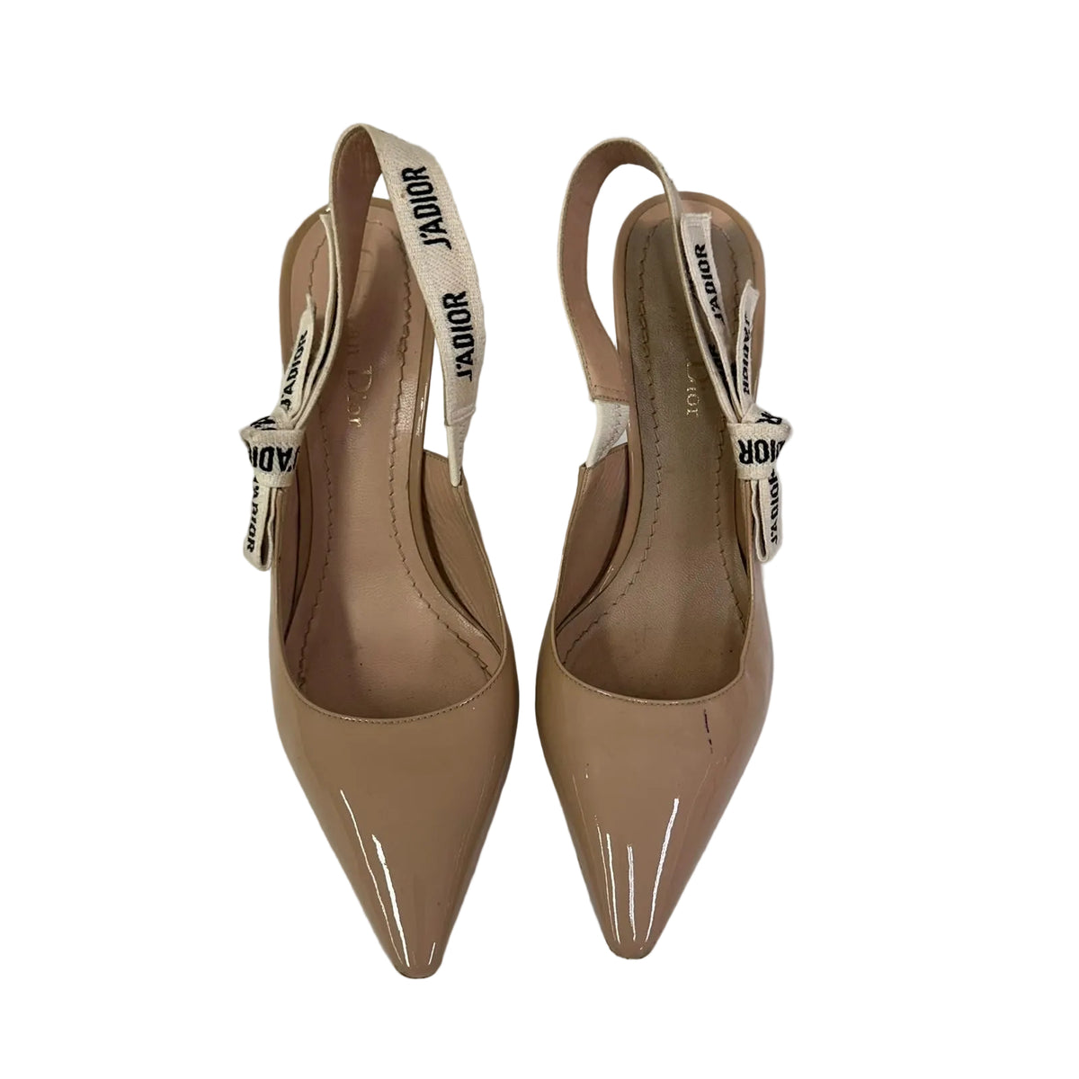 Scarpin Dior Slingback J'Adior Bege Tam 36,5 BR