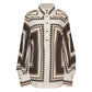 Camisa Zimmermann Geométrica Tam 36 BR
