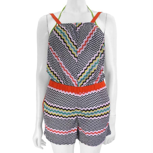 Macacão Missoni Zig Zag Laranja Tam 36 BR