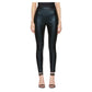 Calça Mugler Texturizada Preta Tam 34 Br