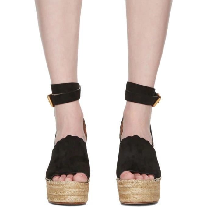 Sandalia Chloe Preta Tam 36 Br