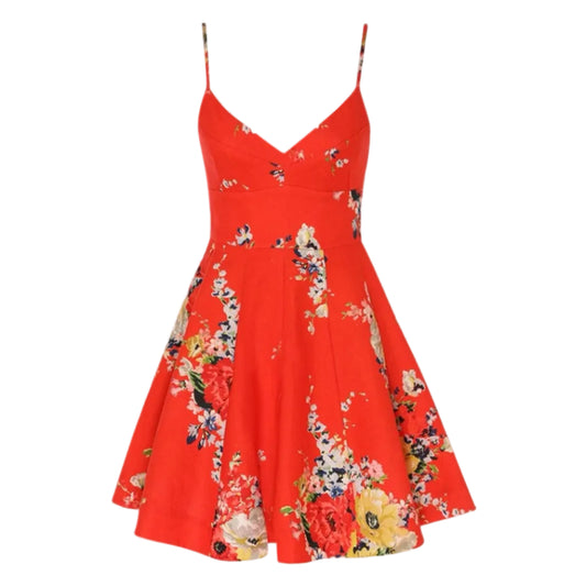 Vestido Zimmermann Vermelho Tam 34 Br