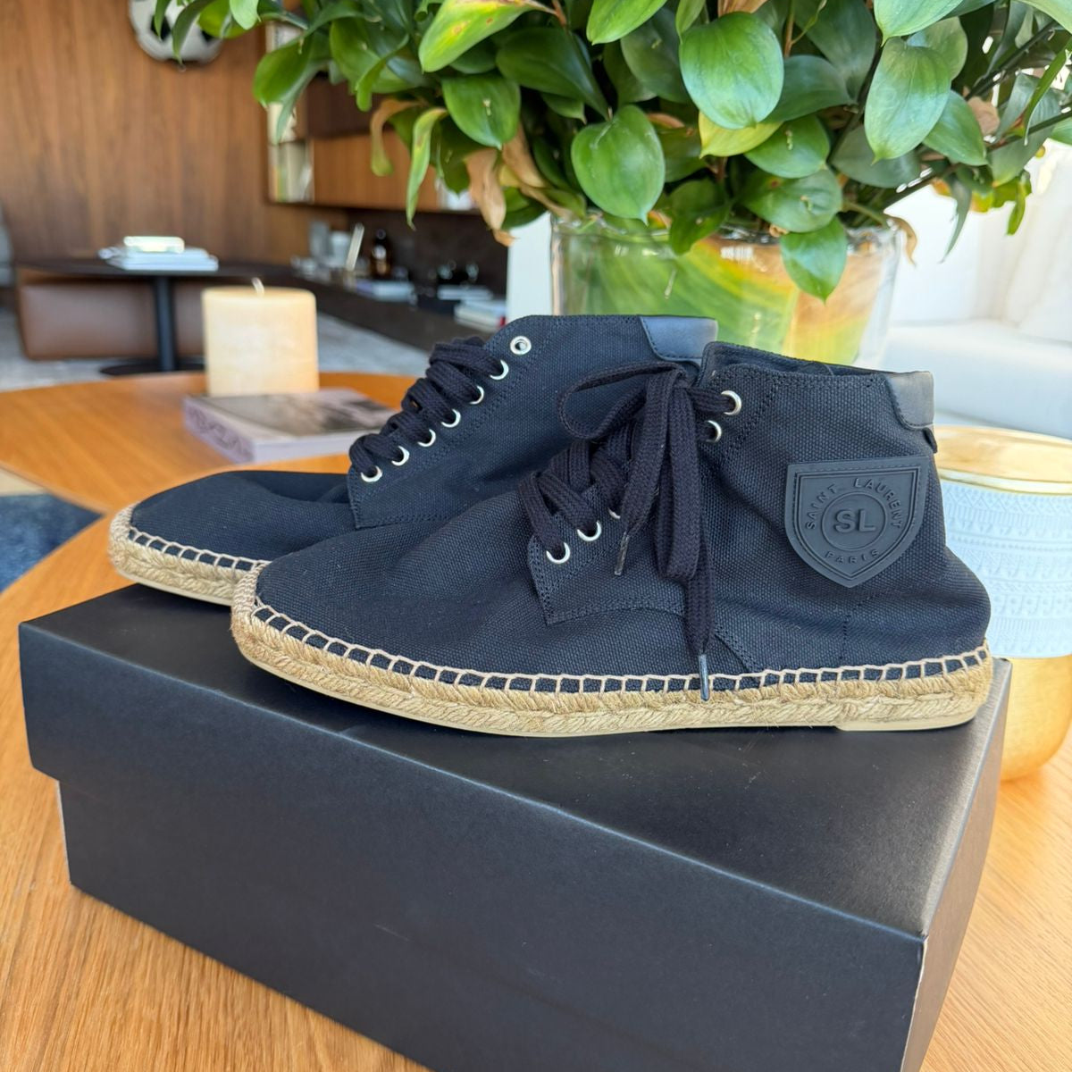 Tenis Saint Laurent Preto Tam 40 Br