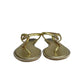 Rasteira Rene Caovilla Dourado Tam 37 Br