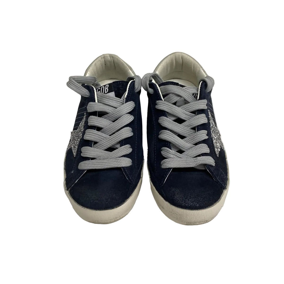 Tênis Golden Goose Super-Star Suede Azul Tam 34 BR