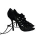 Sandalia Emilio Pucci Tiras Preto Tam 37 Br