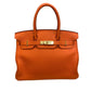 Bolsa Birkin Laranja 30
