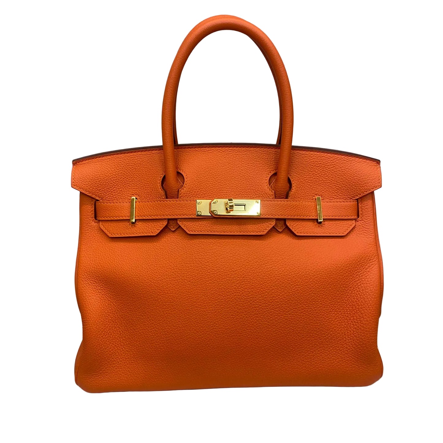 Bolsa Birkin Laranja 30