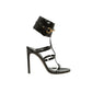 Sandalia Gucci Preta Em Verniz Tam 35 Br