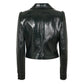 Jaqueta Courreges Vinyl Preta Tam 38/40 BR