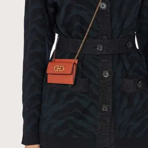Bolsa Carteira Ferragamo Terracota