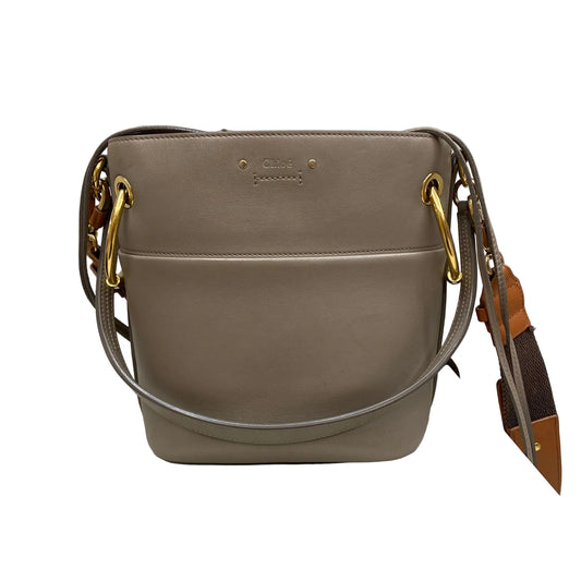 Bolsa Chloé Roy Bucket Bag Bege