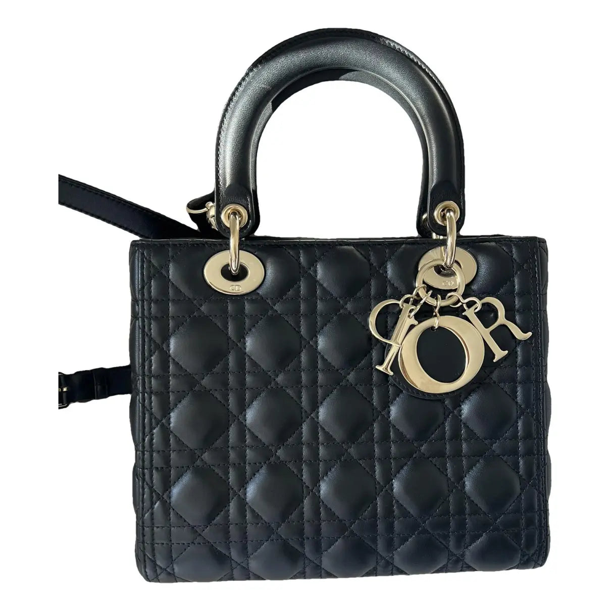 Bolsa Small Lady Dior My ABCDior Bag Preta
