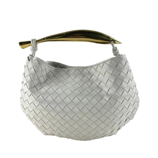 Bolsa Bottega Veneta Sardine Branca