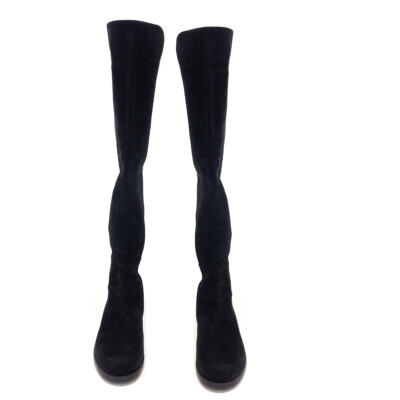 Bota Stuart Weitzman Cano Alto Preta Tam. 37 BR