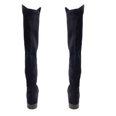 Bota Stuart Weitzman Cano Alto Preta Tam. 37 BR