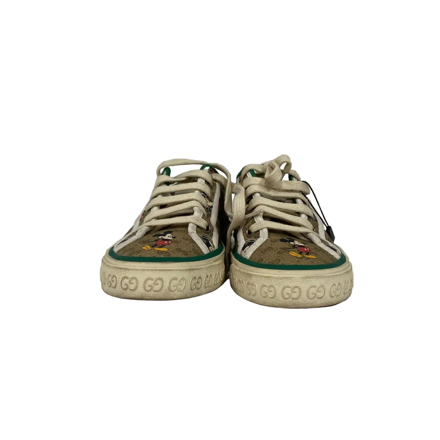 Tenis Gucci Estampado Mickey Tam 33,5 BR