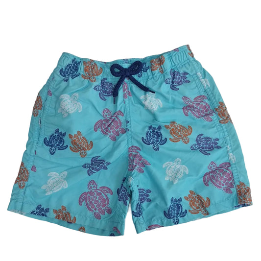 Bermuda Vilebrequin Azul Tartaruga Infantil Tam 10 Anos Br