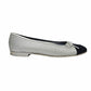 Sapatilha Chanel Prata Tam 38 Br
