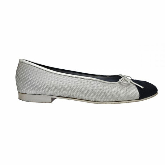 Sapatilha Chanel Prata Tam 38 Br